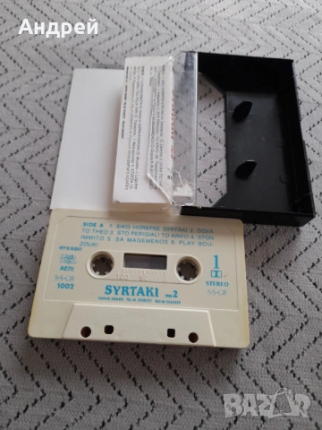 Стара аудио касета,касетка Sirtaki, снимка 4 - Други ценни предмети - 53205368