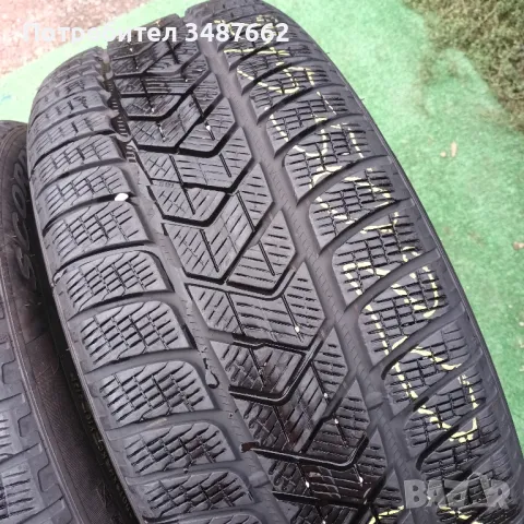 245 50 20 PIRELLI 2бр зимни дот 2021г , снимка 2 - Гуми и джанти - 47247799