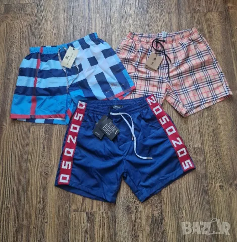 Страхотни мъжки къси шорти за плаж TOMMY HILFIGER & BURBERRY бански размер S,M, L,XL,2XL, 3XL , снимка 5 - Бански - 50091741