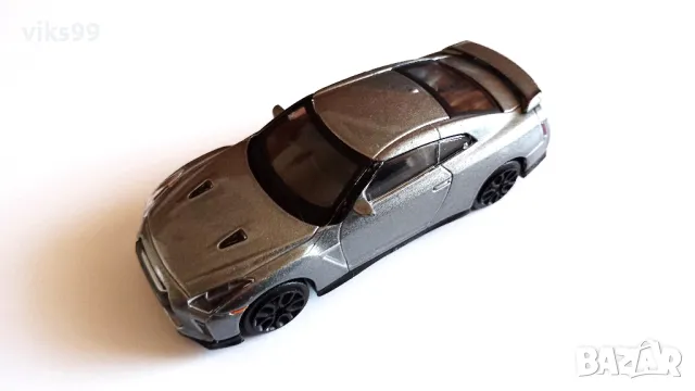 2017 Nissan GT-R GREY Bburago - Мащаб 1:43, снимка 2 - Колекции - 49633264