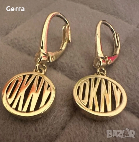 DKNY Оригинални обици , снимка 3 - Обеци - 52538008