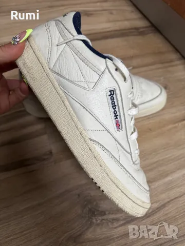 Кожени оригинални кецове Reebok Classic ! 45,5 н, снимка 1 - Кецове - 48973302