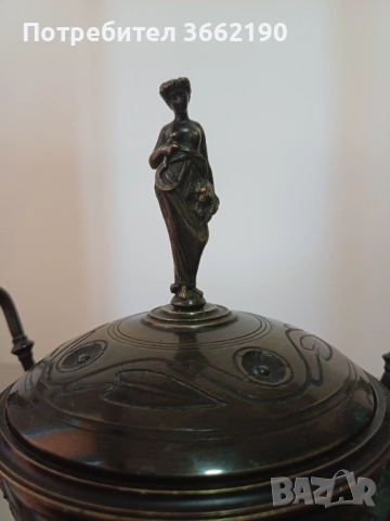 Бронзова купа, снимка 2 - Декорация за дома - 52515894