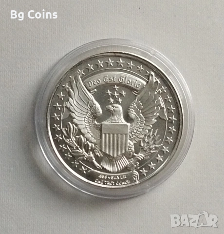 Сребро 1 OZ 2015 Америка , снимка 2 - Нумизматика и бонистика - 54301614