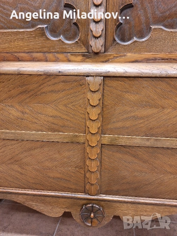 Гардероб, шкаф с богата дърворезба , снимка 7 - Шкафове - 53808691