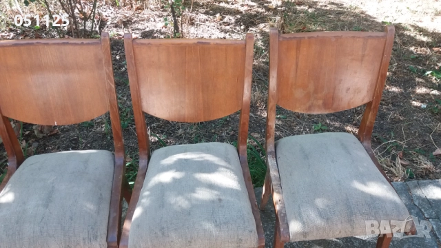 дървени масивни столове за трапезария масивен орех , снимка 6 - Антикварни и старинни предмети - 52923718