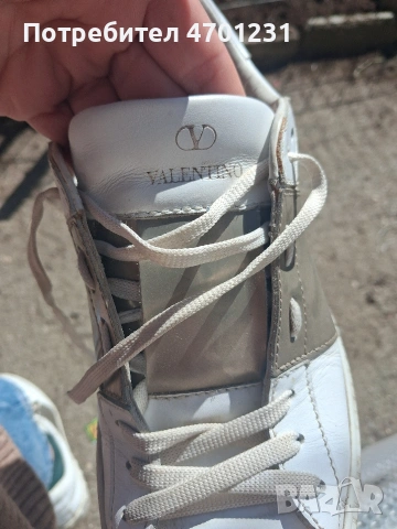 маратонки валентино естествена кожа отл състояние, снимка 2 - Маратонки - 53809143