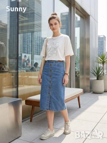 дънкова пола