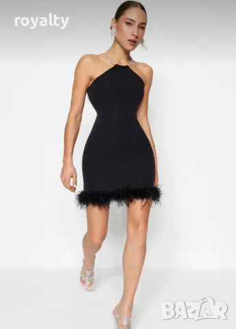 Елегантна дамска рокля 