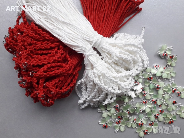 Мартеници на едро предлагаме над 300 модела виж описанието, снимка 4 - Гривни - 50097635