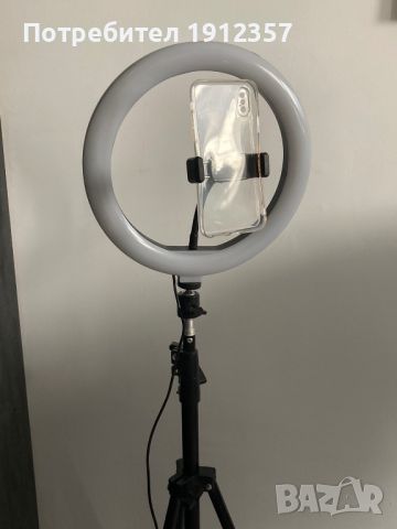 LED Ринг Лампа със Статив (Ring Light), снимка 3 - Селфи стикове, аксесоари - 46736315