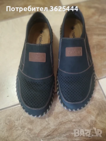 Мъжки летни обувки Rieker 45 номер, снимка 3 - Ежедневни обувки - 50753146