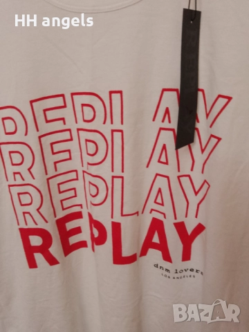 REPLAY дамска тениска, снимка 2 - Тениски - 52750174