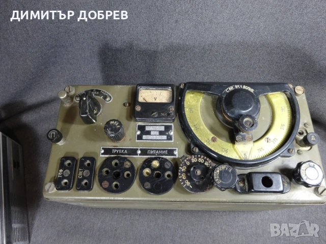 СТАР РУСКА СОЦ СССР ЛАМПОВА ВОЕННА РАДИОСТАНЦИЯ А-7-Б, снимка 4 - Антикварни и старинни предмети - 54082128