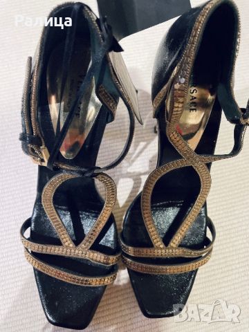 Дамски сандали VERSACE ORIGINAL, снимка 15 - Дамски елегантни обувки - 45916860