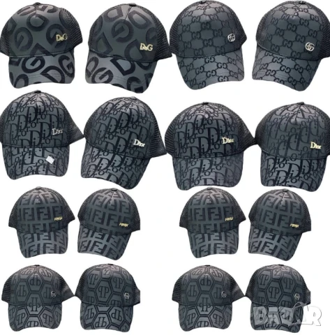 шапки с козирка gucci louis vuitton calvin klein jeans , снимка 17 - Шапки - 50748830