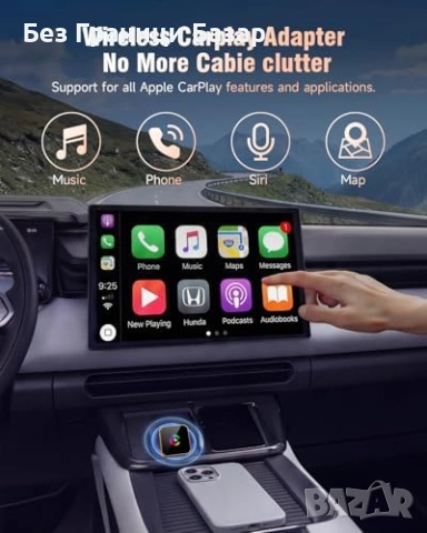 Нов Адаптер Wired към Wireless CarPlay Mini стабилна връзка кола автомобил, снимка 3 - Друга електроника - 53835791