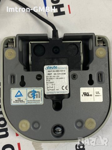 foot switch pedal педал  LUMENIS MKF-MED SK12  ref 33131919, снимка 3 - Медицинска апаратура - 46584428