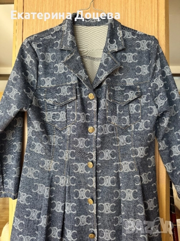 Дънкова рокля памук, снимка 3 - Рокли - 51728128