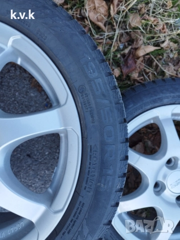 Джанти 15" Anzio с гуми Nokian 195/50R15 – 4x108 Ford Fiesta / Peugeot / Citroën, снимка 5 - Гуми и джанти - 52291750