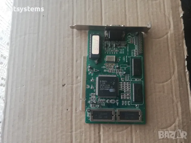  Видео карта Axle Cirrus Logic CL-5446NB 2MB PCI, снимка 6 - Видеокарти - 47083682