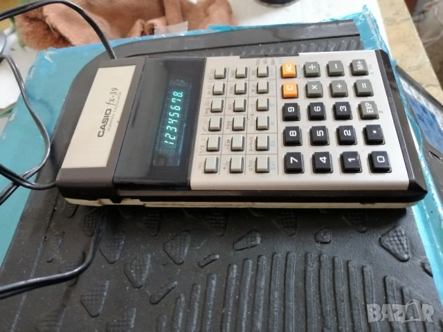 Ретро калкулатор CASIO fx-39, снимка 3 - Антикварни и старинни предмети - 50522936