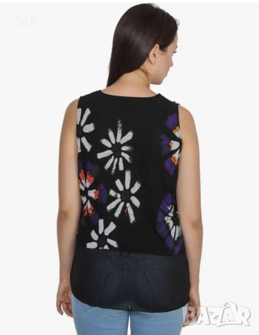 Дамски топ - Desigual, снимка 3 - Потници - 52147033