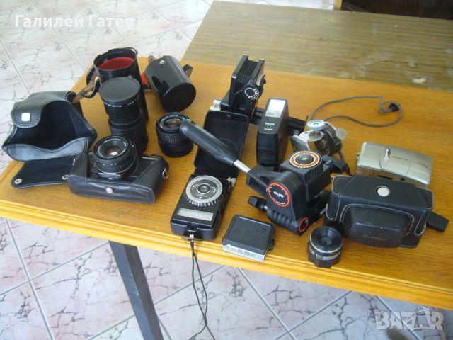 Стари Фотоапарати  и Техника, снимка 2 - Фотоапарати - 45366158