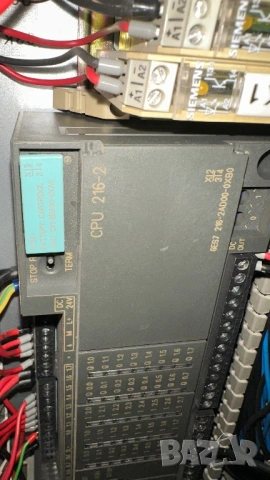 Индустриален комплект Siemens: PLC S7-200 (CPU 216-2) + HMI Панел OP3 + SITOP Power 5, снимка 2 - Друга електроника - 53271127