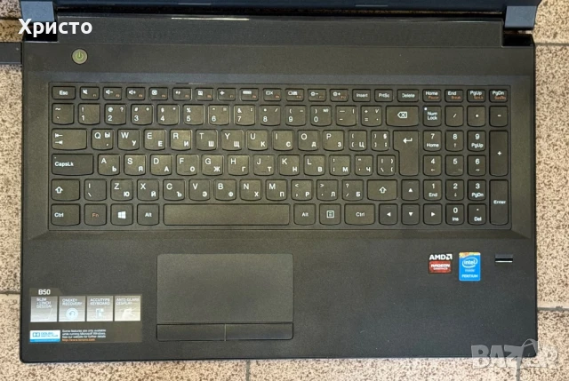 Лаптоп Lenovo IdeaPad B50, 15.6", Pentium 3558U 1.7 GHz, HD LED, 4GB, 1TB HDD, снимка 2 - Лаптопи за дома - 51427882