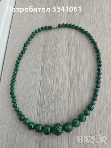 Дамско колие Малахит