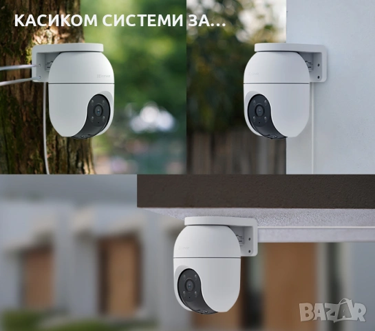 EZVIZ IP PTZ камера CS-C8c 5MP 4K резолюция, снимка 3 - IP камери - 53969035
