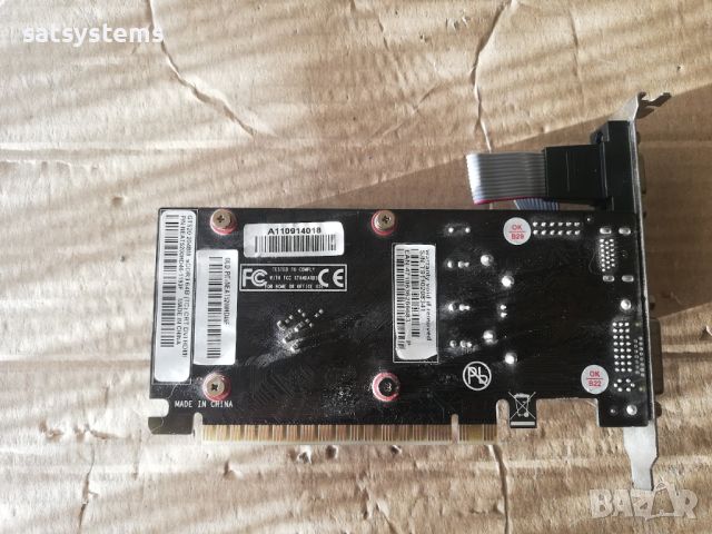 Видео карта NVidia GeForce Palit GT520 HDMI 2048MB GDDR3 64bit PCI-E, снимка 8 - Видеокарти - 45216711