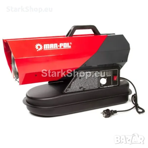 Професионален Дизелов Калорифер MAR-POL, 30 kW, 550 м³/час, 12 литра, LCD Дисплей, Термостат и Регул, снимка 2 - Други инструменти - 50273493