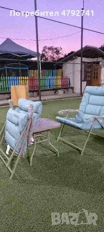 Градински мебели (комплект столове с масичка), снимка 2 - Столове - 54164797