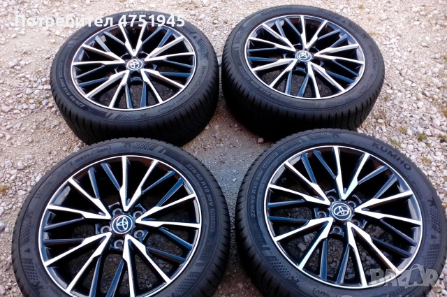 Джанти с гуми 225 50 18 Toyota 