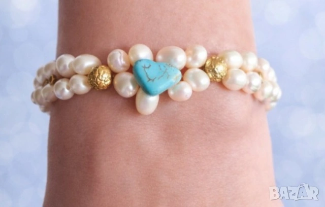 Бижута с естествени, култивирани перли - Авторска, бутикова бижутерия със сертификат, снимка 16 - Подаръци за жени - 53412691