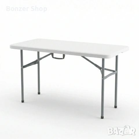 Сгъваема правоъгълна градинска маса, снимка 3 - Градински мебели, декорация  - 54169424