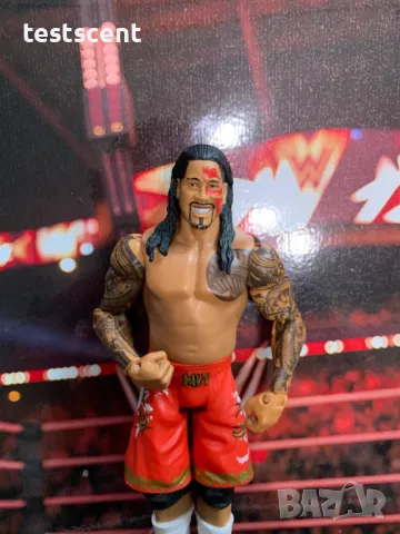 Екшън фигура WWE Jey Uso Джей Усо The Bloodline Battle Pack Mattel figure играчка, снимка 6 - Колекции - 49512732