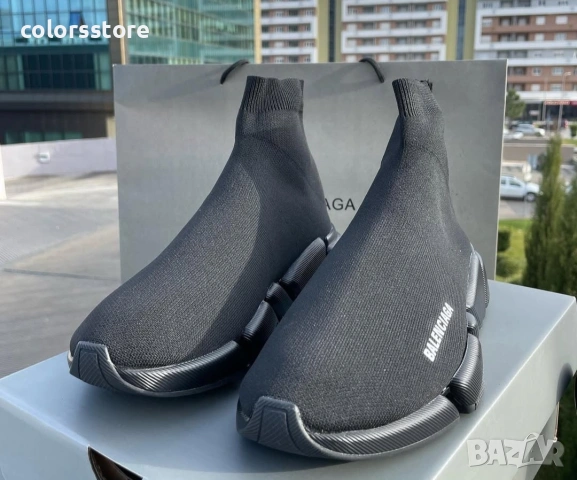 Черни маратонки Balenciaga/BR45f