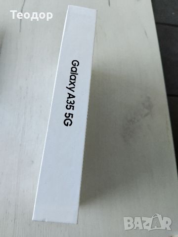 Телефон Самсунг Галакси А35, 128GB, черен цвят, нов, подарък слушалки