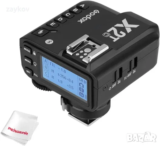 Godox X2T-C TTL безжичен тригер за светкавица за Canon, Bluetooth връзка, HSS 1/8000s, снимка 5 - Чанти, стативи, аксесоари - 47012447