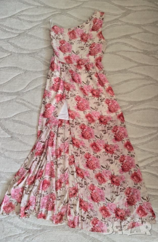 Дамска рокля с едно рамо размер М-Л - НОВА, снимка 11 - Рокли - 53911940