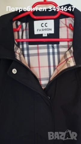 Дамски Шлифер, размер  2XL.Нов., снимка 4 - Якета - 51237374