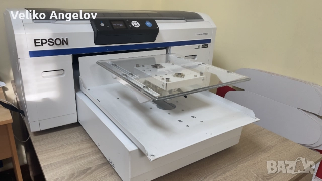 EPSON F2000 - легендата в DTG печата за светъл текстил
