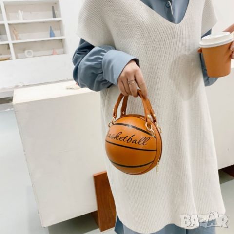 Малка чантичка Brown Basketball, снимка 6 - Чанти - 45350002