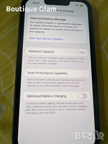 iPhone 13 Pro 256 GB black като нов, снимка 7 - Apple iPhone - 52743849