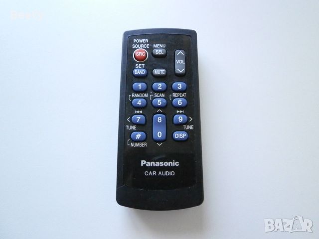 Дистанционно за авто CD Panasonic, снимка 1 - Аксесоари и консумативи - 46087209