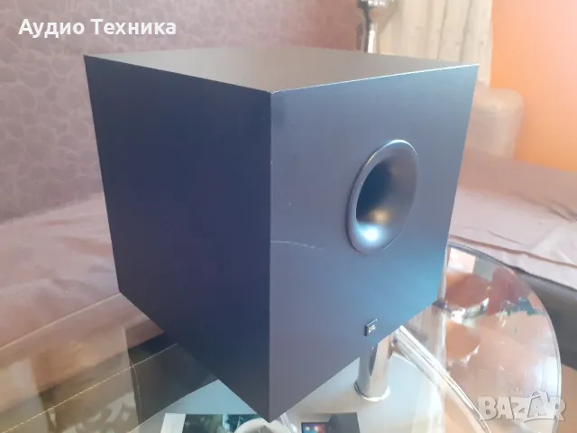 JBL SCS 75. Пасивен субуфер с много добър звук. 8 инча, 80W 4ohm 35-200Hz. 2бр. изходи за сателити., снимка 2 - Тонколони - 46843711