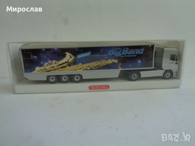  WIKING H0 1/87 IVECO КАМИОН МОДЕЛ ИГРАЧКА КОЛИЧКА, снимка 1